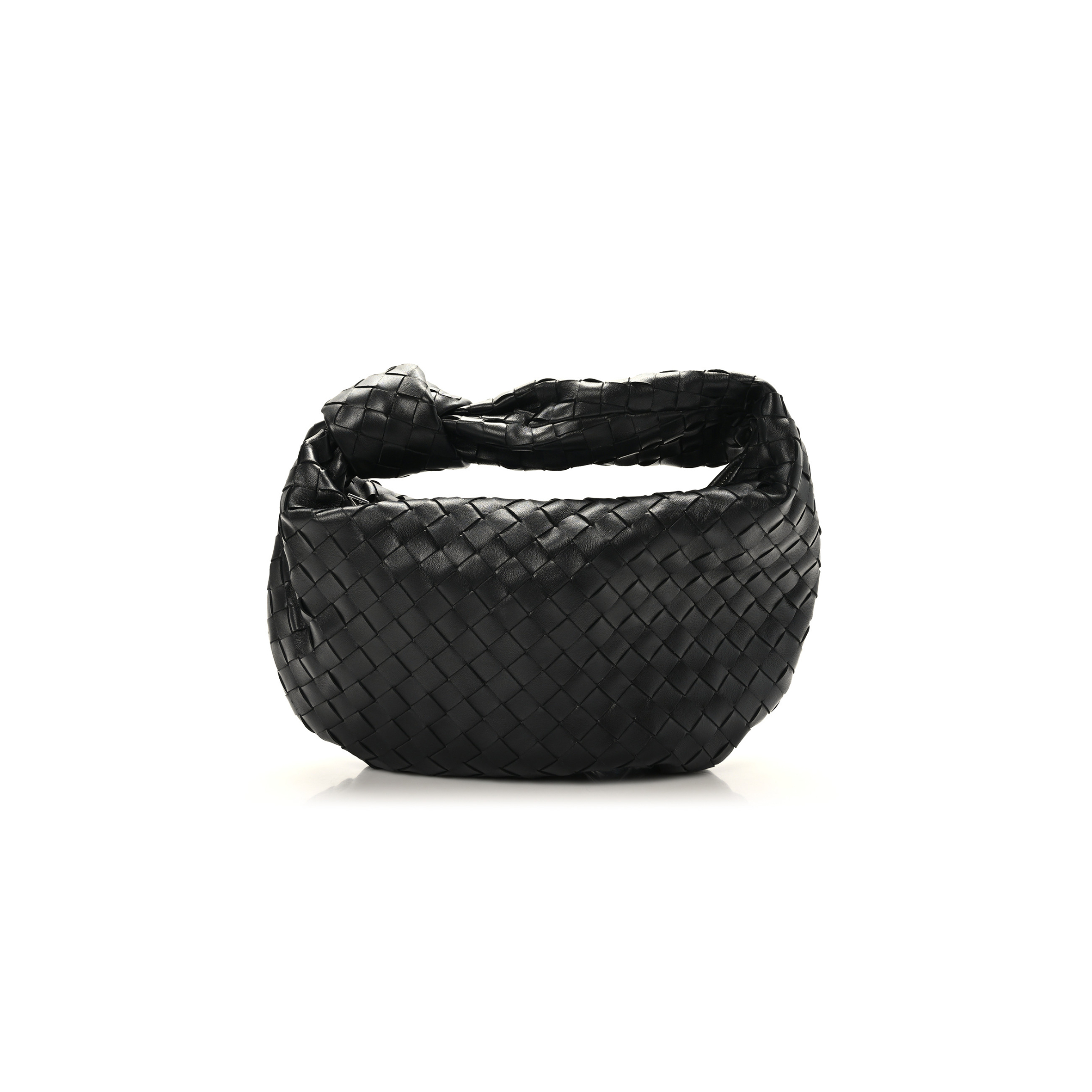 bo*te*ga Ve*ne*ta nappa intrecciato teen jodie hobo black (36*21*6cm)